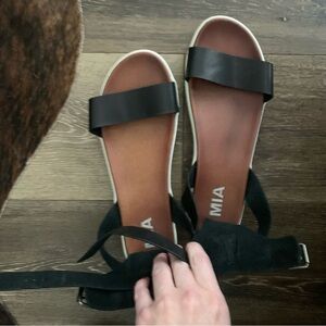 MIA Black Women's Sandals